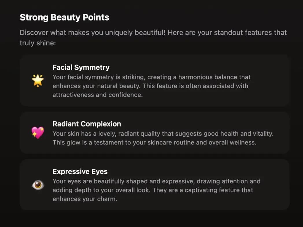 Beauty Scale AI